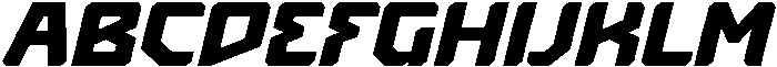 Sporty Youth Italic otf (400) Font UPPERCASE