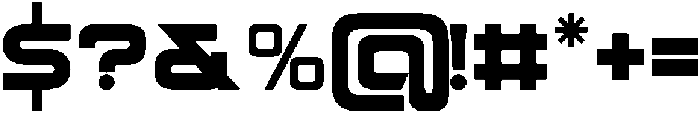 Spotfix Bold otf (700) Font OTHER CHARS