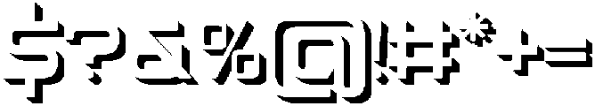 Spotfix Shadow otf (400) Font OTHER CHARS
