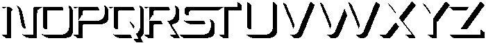 Spotfix Shadow otf (400) Font UPPERCASE