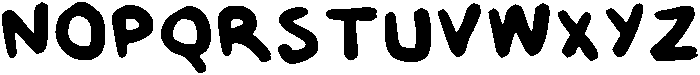 Spray Font Regular otf (400) Font UPPERCASE