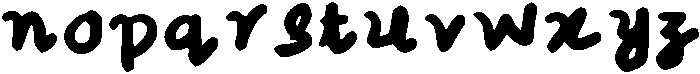 Spray Font Regular otf (400) Font LOWERCASE