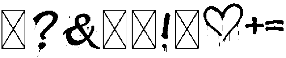 Spray Paint Regular otf (400) Font OTHER CHARS