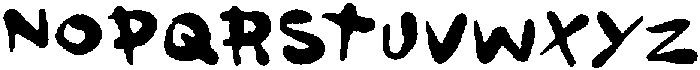 Spray The City Regular otf (400) Font LOWERCASE