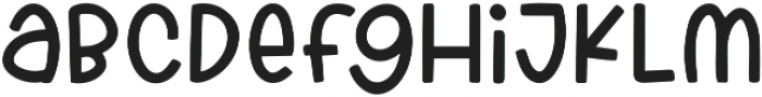 Spring Break Regular otf (400) Font LOWERCASE