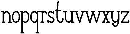 Spring Farmhouse Regular otf (400) Font LOWERCASE