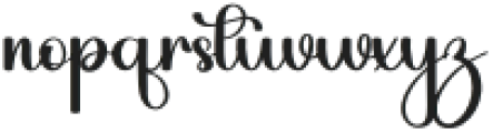 Spring Farmhouse Regular otf (400) Font LOWERCASE