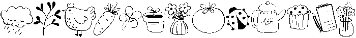 Spring Garden Regular otf (400) Font LOWERCASE
