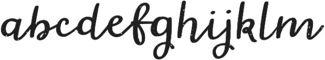 Spring Hit Solid otf (400) Font LOWERCASE