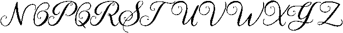 Spring Katteny otf (400) Font UPPERCASE