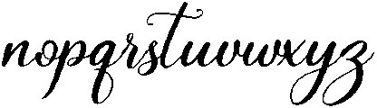 Spring Katteny otf (400) Font LOWERCASE