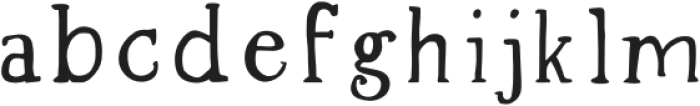 Spring Market Serif Regular otf (400) Font LOWERCASE