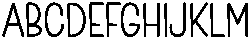 Spring Minimalist Regular otf (400) FONT
