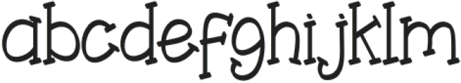 Spring Party Regular otf (400) Font LOWERCASE