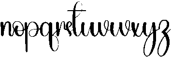 Spring Regular otf (400) Font LOWERCASE