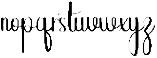 Spring Regular otf (400) Font LOWERCASE
