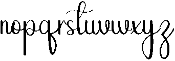 Spring Regular otf (400) Font LOWERCASE
