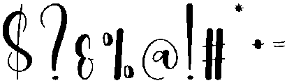 Spring Regular otf (400) Font OTHER CHARS