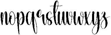 Spring Regular otf (400) Font LOWERCASE