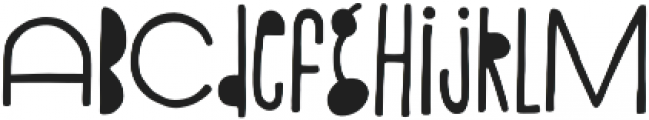 Spring Showers otf (400) Font LOWERCASE