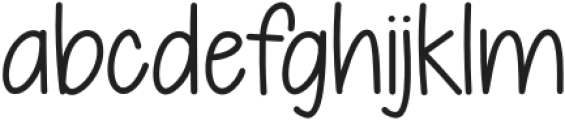 SpringSunrise-Regular otf (400) Font LOWERCASE