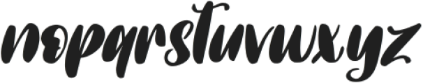 Springe Italic otf (400) Font LOWERCASE