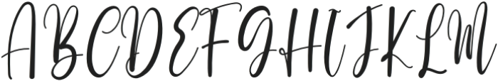 Springlove Regular otf (400) Font UPPERCASE