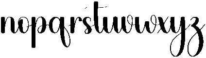 Springs Regular otf (400) Font LOWERCASE