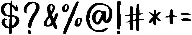 Springtime otf (400) Font OTHER CHARS