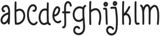 Sprinkle Magical otf (400) Font LOWERCASE