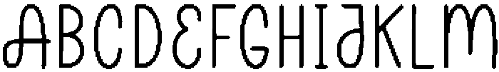 Sprinkle Regular otf (400) Font UPPERCASE