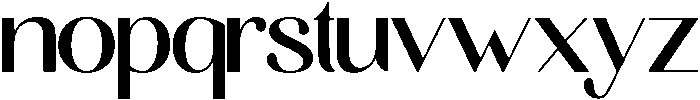 Sprinter otf (400) Font LOWERCASE