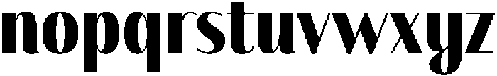 Spritely Basic Extra Bold otf (700) Font LOWERCASE