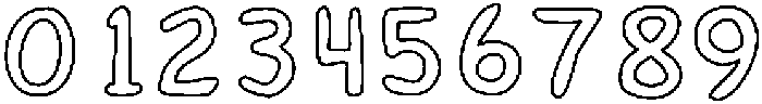 Sprout Outline Medium otf (500) Font OTHER CHARS