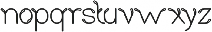 Sprout and The Bean Bold otf (700) Font LOWERCASE