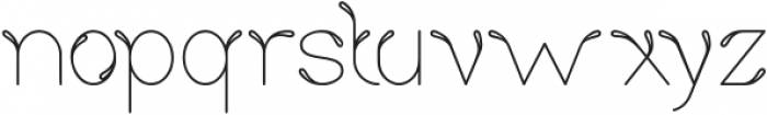 Sprout and The Bean otf (400) Font LOWERCASE