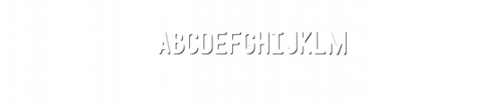 Space Weel Shadow.otf Font LOWERCASE