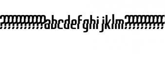 Splize Font LOWERCASE