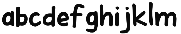 Sparklemuffin Regular Font LOWERCASE