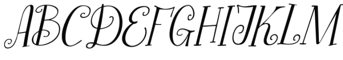 Spinnenkop Italic Font UPPERCASE