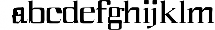 Spark Serif Typeface 1 Font LOWERCASE