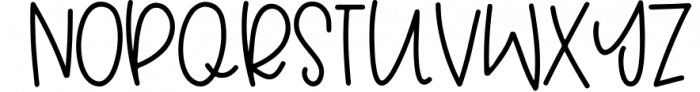 Sparkly - A Fun Handwritten Font Font LOWERCASE