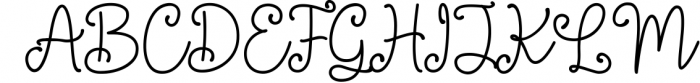 Special Christmas Handwritten Font Bundle 26 Font UPPERCASE