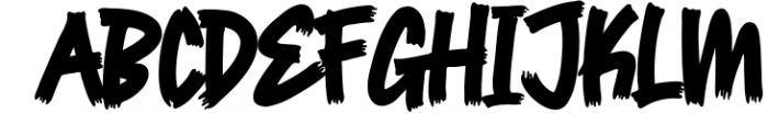 Spooky Brush | Graffiti Font Font LOWERCASE