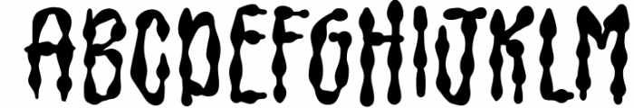 Spooky Fingers - A Scary Display Font Font UPPERCASE