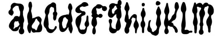 Spooky Fingers - A Scary Display Font Font LOWERCASE