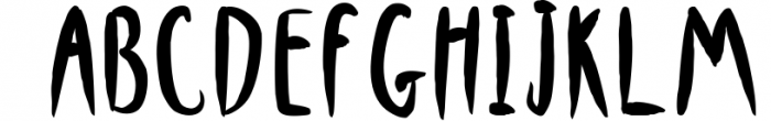 Spooky Night - A Creepy Font Font UPPERCASE