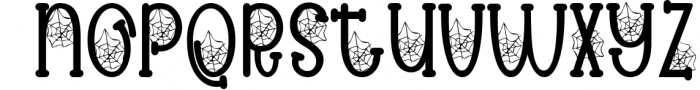 Spooky cute family 3 Font UPPERCASE