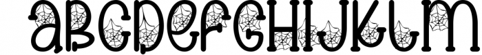 Spooky cute family 3 Font LOWERCASE