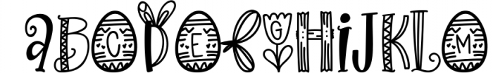 Spring Dreams - An Easter Word Art Font! Font LOWERCASE